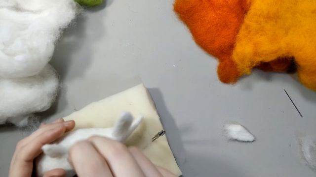 Валяние из шерсти. Как свалять белуху из шерсти.
