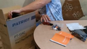 Распаковка — Опрыскиватель садовый PATRIOT PT-12AC