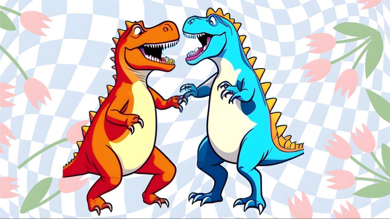 Мультик про Динозавров . Динозаврийский Вальс: Танец Веков" смотреть онлайн