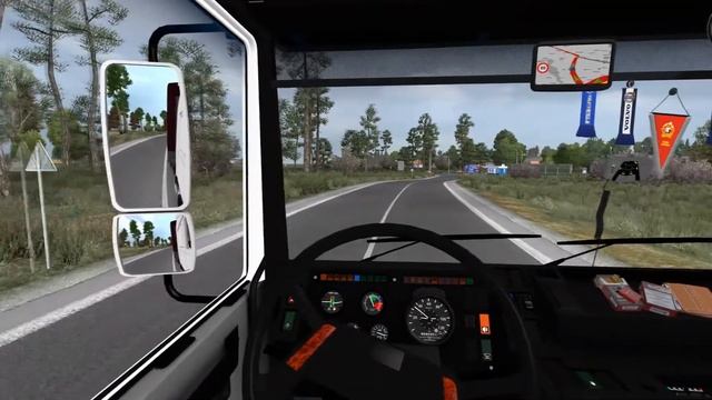 ETS 2 | Рейс из Порхова в Санкт-Петербург на Volvo F12 смотреть онлайн