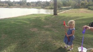 Дуем огромные мыльные пузыри в парке Яркон. Прыгающие пузыри и пластиковые пузыри.