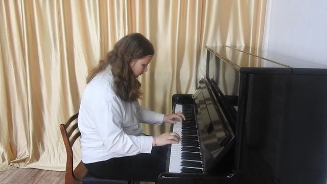 Брусова Олеся. Ф Шуберт  "Военный марш"