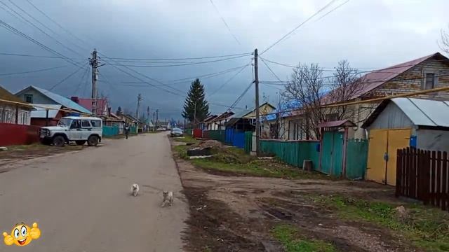 #Красноусольск. Прогулка по Социалистической по просьбе зрителя Карины смотреть онлайн