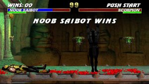 Ultimate Mortal Kombat 3 Plus - Noob Saibot - Stage Fatality