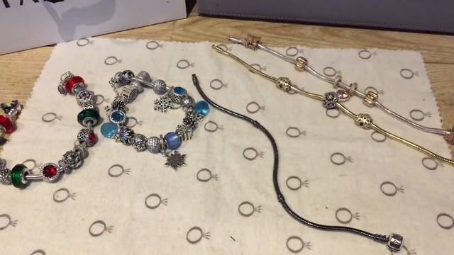 ?Пандора E-Store 14ct золотое колечко и серебро с золотом ?? смотреть онлайн