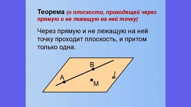 Теорема аксиома. Теорема 3.4 геометрия 10.