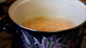 Каша манная с тыквой
