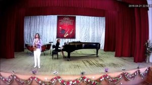 Абрамкина Мария 13 лет Гендель Аллегро Ларго, Финал