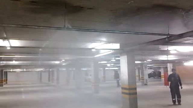 ИСВР пожаротушение в паркинге.mp4 смотреть онлайн