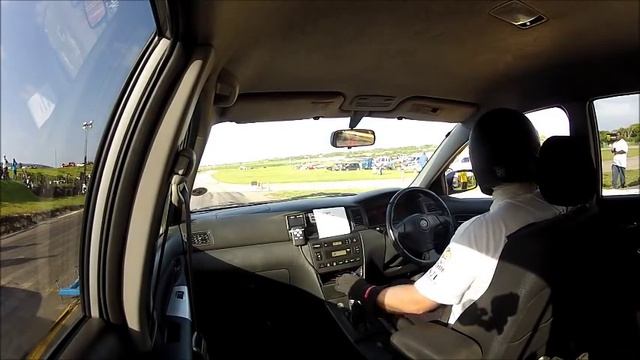 Jason Downey - Toyota Runx 18 mile drag racing