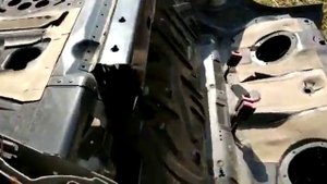Кузов задняя часть w211 Mercedes