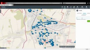 Město Valašské Meziříčí - Mapa odpadů