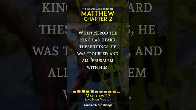 KINGDOM LEGACY BIBLE VERSE REELS MATTHEW CHAPTER 02 VERSE 1-6