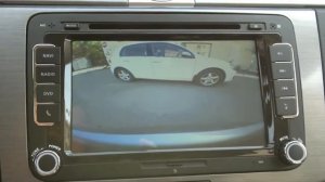 Обзор камеры заднего вида в эмблеме для VW