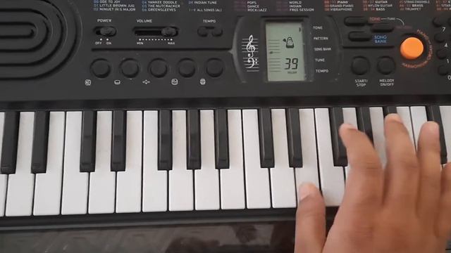 Manike Maage hithe on piano | Yohani | #manikemagehithe | Casio SA77 смотреть онлайн