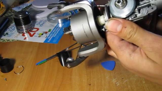 reel SIWEIDA C5A | разборка рыболовной катушки | disassemble fishing reel
