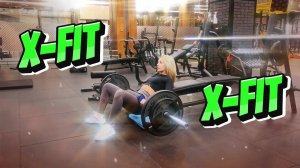 Тренировка со штангой / Яна в X-FIT #video #live #sport #спорт #спорт #сила