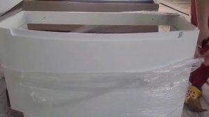 Распаковка - Тумба с умывальником Belux Бари НП100-02