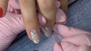 Хроника четыре маникюра. Китайская роспись . Геометрия на ногтях