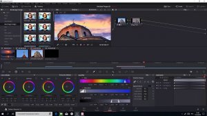 Как менять фон видео в Da Vinci resolve видео для инстаграм