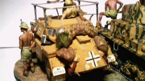 Миниатюра 1:35. Африканский танковый корпус.