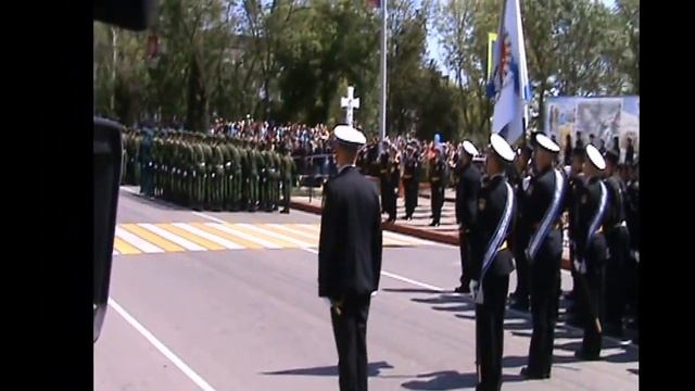 71 годовщина победы в ВОВ парад, Керчь 09 05 16 г смотреть онлайн
