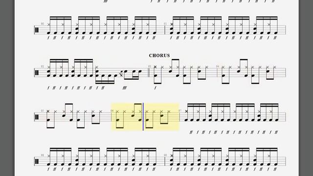 Metallica   Leper Messiah Drum tablature смотреть онлайн