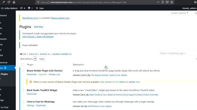 Cara pasang chat Whatsapp di website wordpress смотреть онлайн