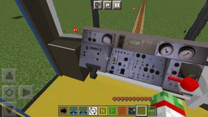 поезд призрак в Майнкрафт пе