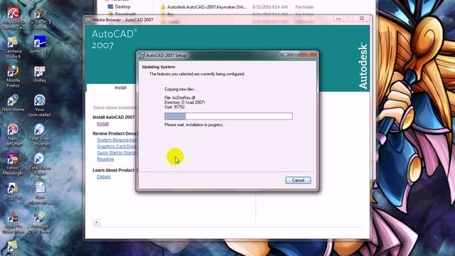 HD cai dat autocad 2007 смотреть онлайн