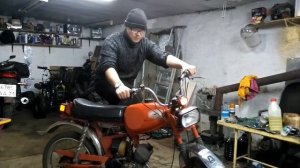 Мопед СССР. Оживление мертвеца за 7 минут.