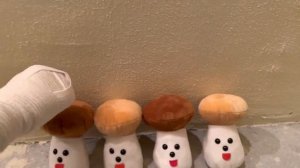 Папа гриб начал охоту