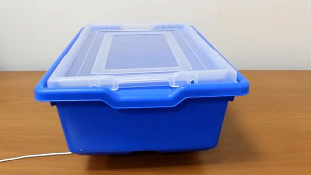 Большой контейнер с крышкой для конструкторов Лего 9656 смотреть онлайн