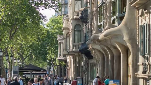 Проспект Диагональ | Достопримечательности Барселоны смотреть онлайн