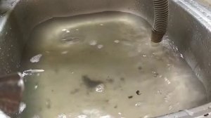 Промывка стиральной машины средством для прочистки канализации "крот", "вантуз".