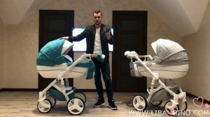 Riko Brano Luxe - презентация детской универсальной коляски 2 в 1 от магазина Libambino.com