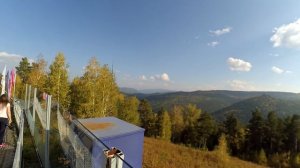 Бобровый Лог. Достопримечательности Красноярска. Смотровая. Родельбан. Дорога на Столбы