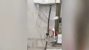 Установка проточного водонагревателя. #водоногреватель #сервисвдом