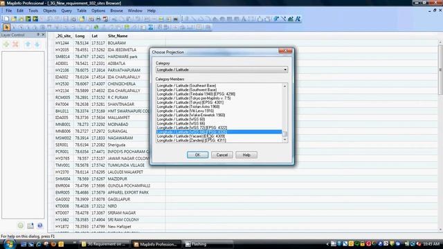 Textfile to Tabfile using Mapinfo смотреть онлайн