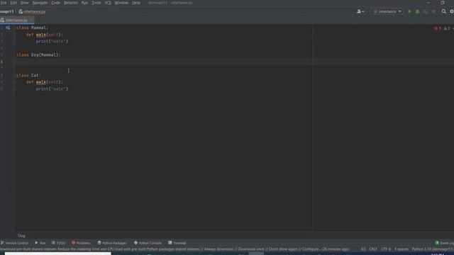 Python Tutorial For Beginners - #41. Inheritance in Python