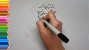 Как нарисовать Тигренка