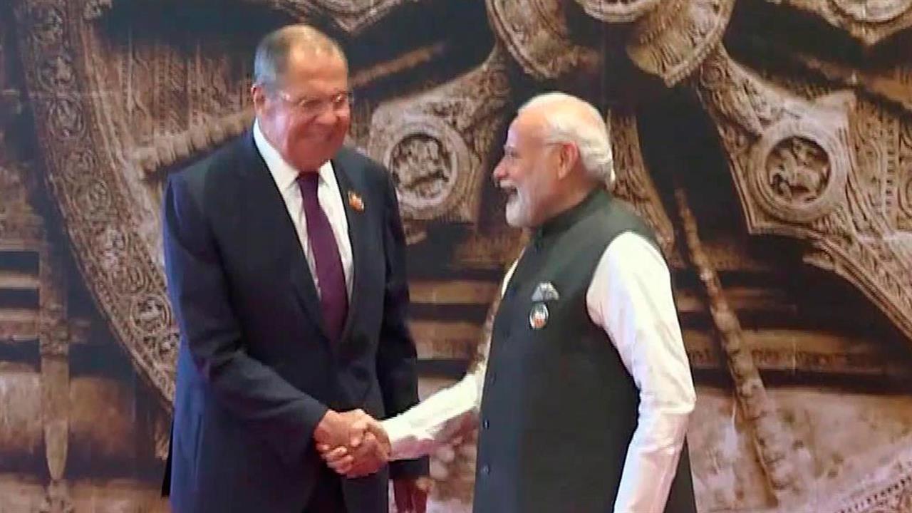 Сергей Лавров представляет Россию на саммите G20 в Индии