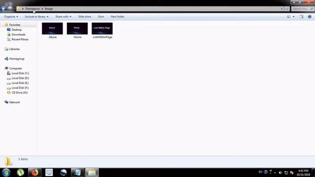 How to create link within page in html || Using Internal Css || Notepad || Dominance Computer