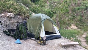 ОТДЫХ С ПАЛАТКОЙ на Чёрном море. Май 2018. Криница