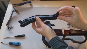 Регулируем мостик по скрипке.