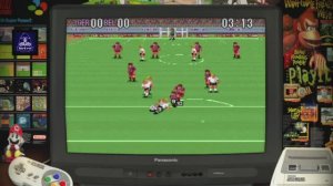 Футбол Super Soccer 1992 SNES.