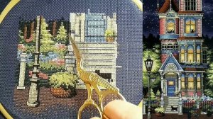 Бэкстич/Как я вышиваю/Шов "Назад иголку"/Вышивка крестом/#backstitch