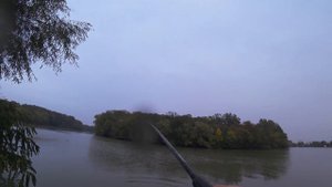 Флэт фидер на реке: осенний сазан.