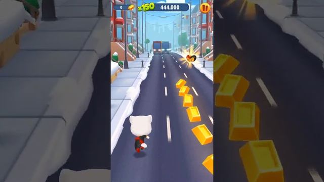 Talking Tom Gold Run. Не подбирай слитки золота 112 секунд смотреть онлайн