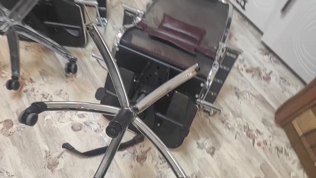 Кресло Самурай через 5 лет эксплуатации. Сравнение с новым креслом Метта SAMURAI SL-2.04. смотреть онлайн